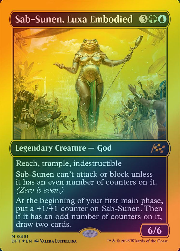 Sab-Sunen, Luxa Embodied (First-Place Foil) (DFT)