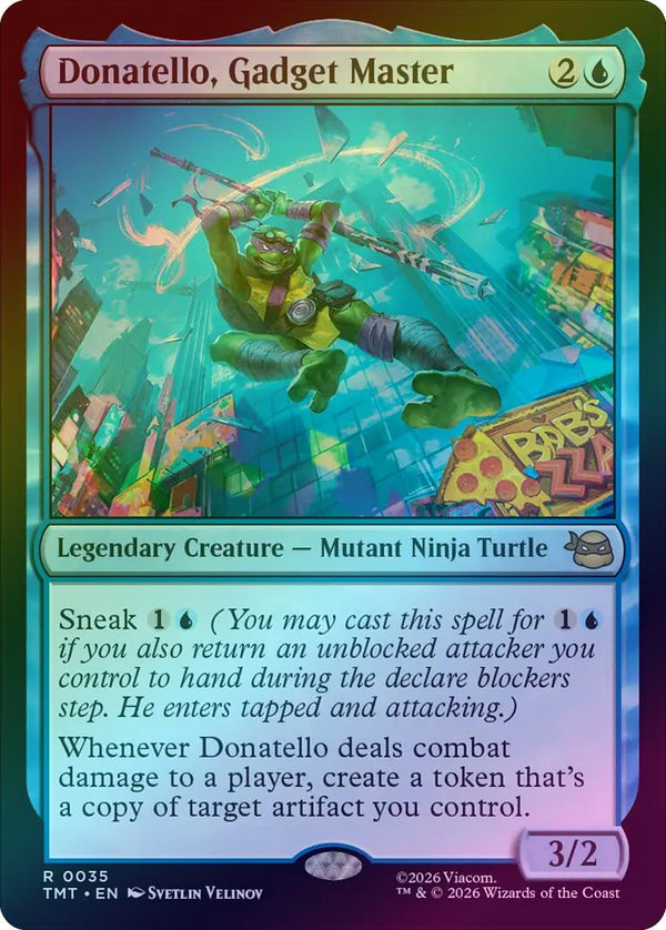 Donatello, Gadget Master (Foil) (TMT)