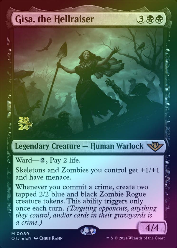 Gisa, the Hellraiser - Prerelease Promo (Foil) (POTJ)