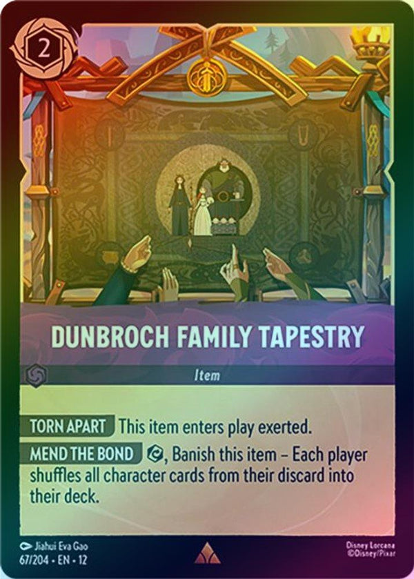 DunBroch Family Tapestry - 67/204 - Rare (Foil)