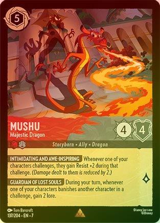 Mushu (Majestic Dragon) - 137/204 - Rare (Foil)