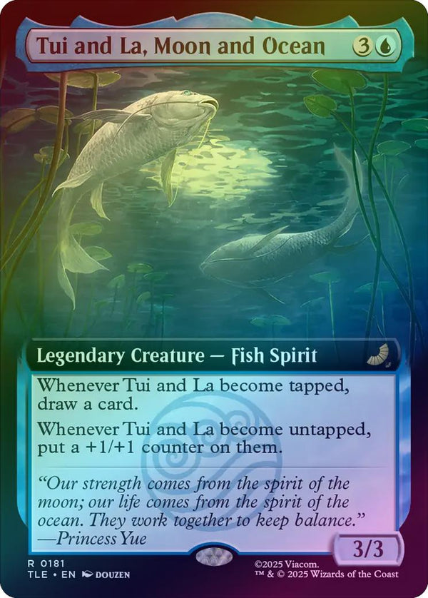 Tui and La, Moon and Ocean - Extended Art (Foil) (TLE)