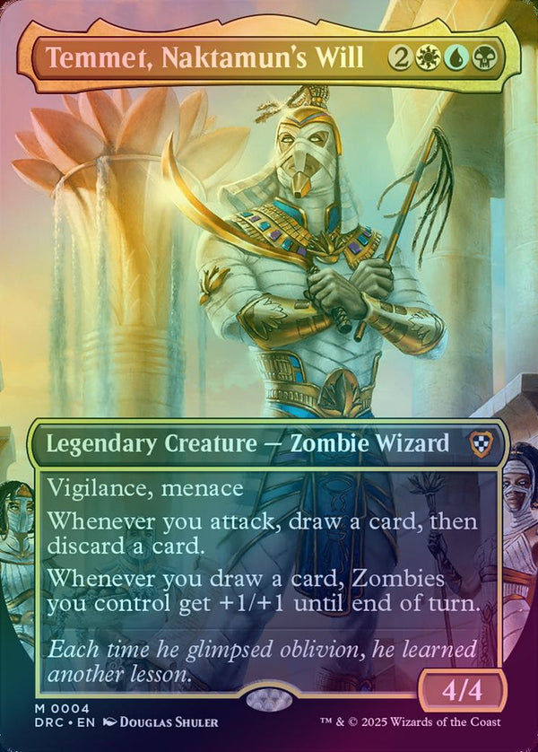 Temmet, Naktamun's Will (Foil) (DRC)