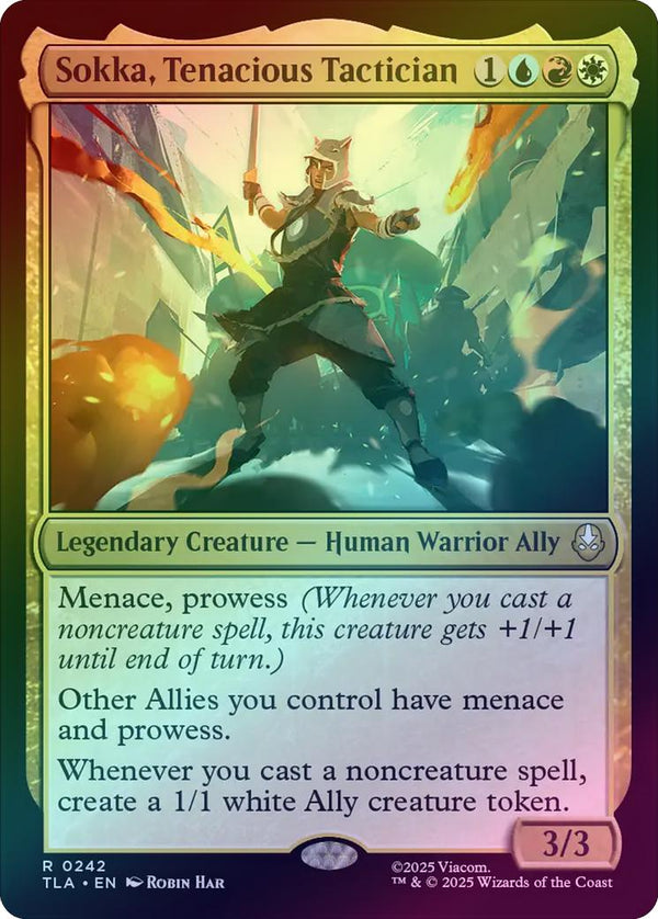 Sokka, Tenacious Tactician (Foil) (TLA)