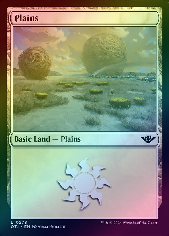 Plains (278) (Foil) (OTJ)