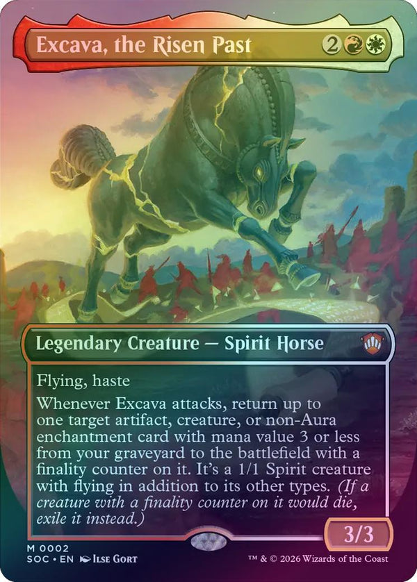 Excava, the Risen Past - Borderless (Foil) (SOC)