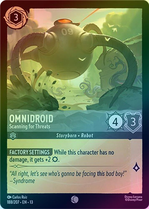 Omnidroid (Scanning for Threats) - 188/207 - Common (Foil)