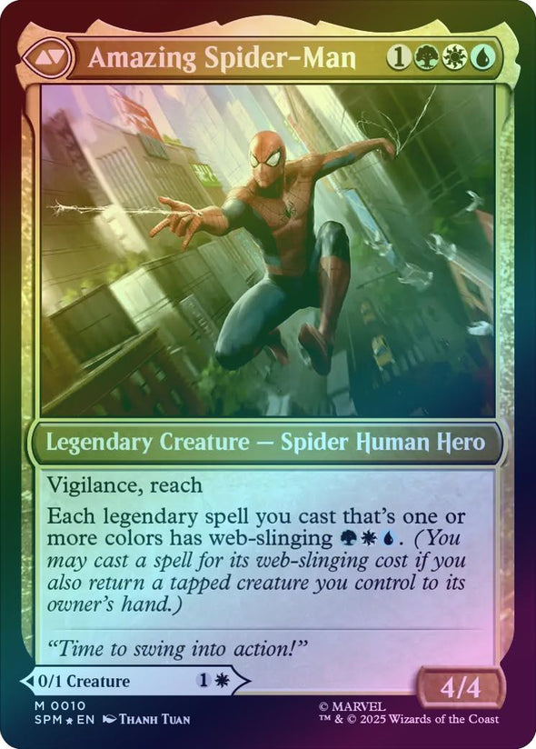 Peter Parker // Amazing Spider-Man - Prerelease Promo (Foil) (PSPM)