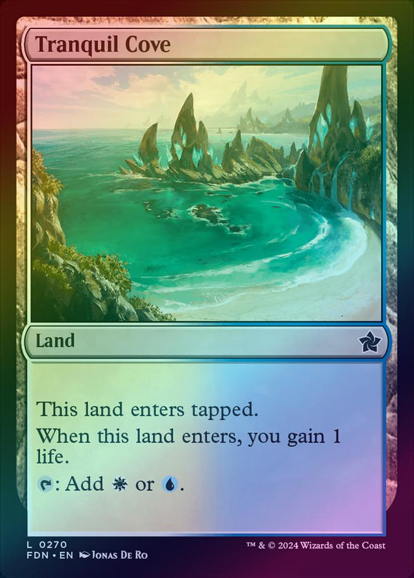 Tranquil Cove (Foil) (FDN)
