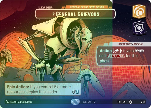 General Grievous - General of the Droid Armies (Showcase) - 272 - Special (Foil)