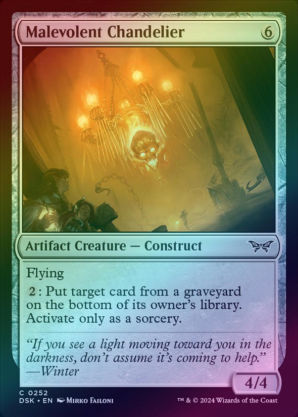 Malevolent Chandelier (Foil) (DSK)