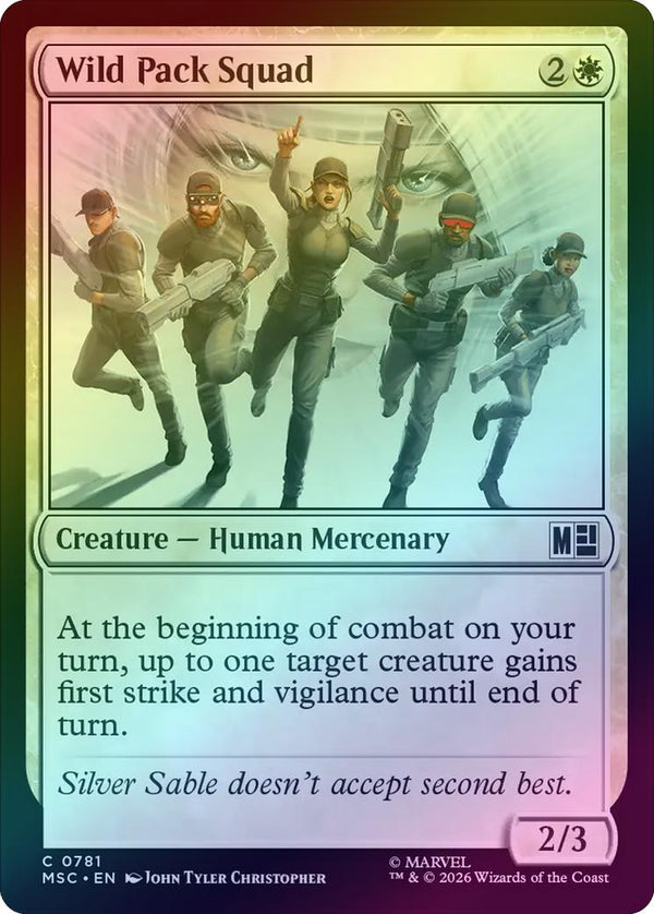 Wild Pack Squad (Foil) (MSC)