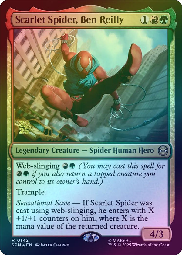 Scarlet Spider, Ben Reilly - Prerelease Promo (Foil) (PSPM)