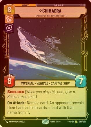 Chimaera - Flagship of the Seventh Fleet - 185/252 - Rare (Foil)
