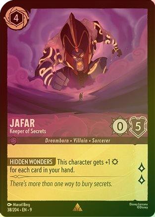 Jafar (Keeper of Secrets) (Fabled Reprint) - 38/204 - Rare (Foil)