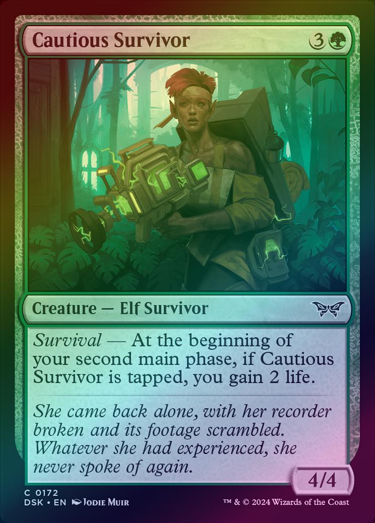 401 Games Canada - Cautious Survivor (Foil) (DSK) 401 Games Canada - Cautious Survivor (Foil) (DSK)