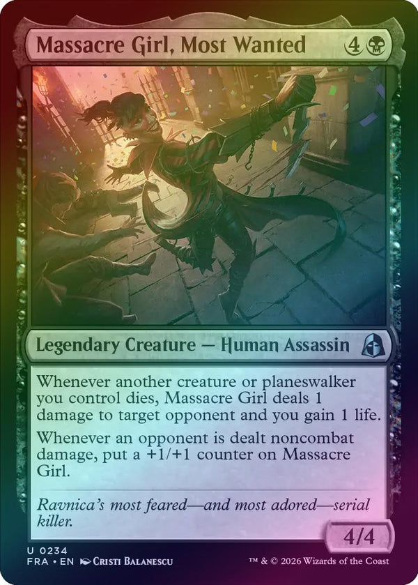 Massacre Girl, Most Wanted (Foil) (FRA)