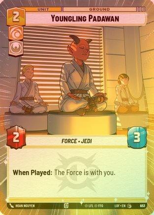 Youngling Padawan (Hyperspace) - 933 - Common (Foil)