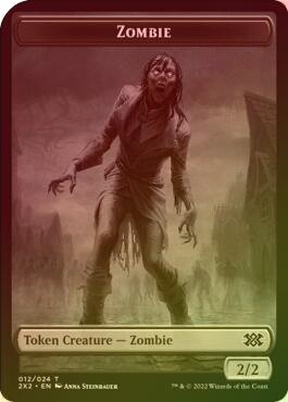 Zombie // Angel Token (Foil) (T2X2)