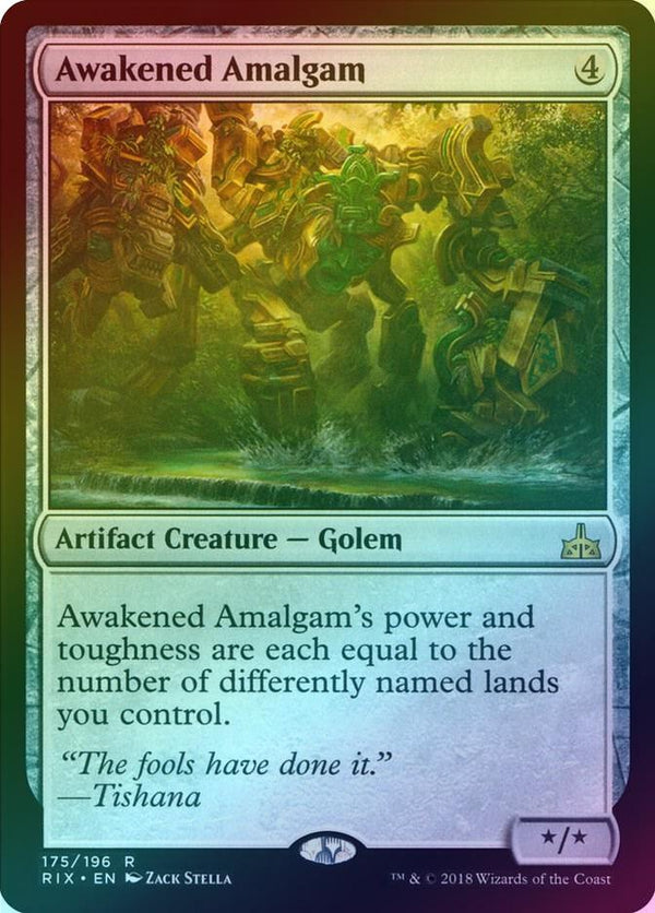 Awakened Amalgam (Foil) (RIX)