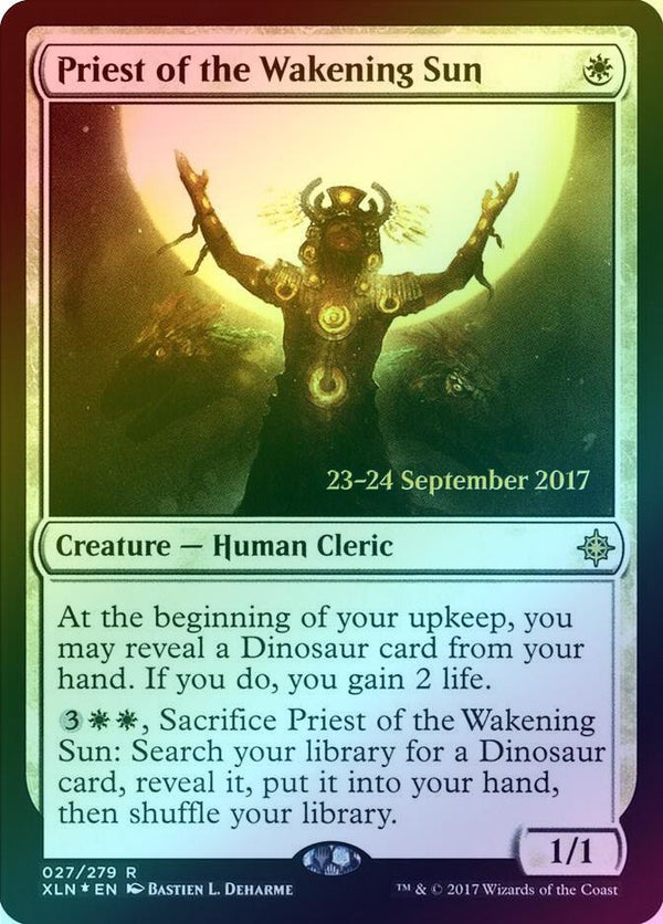 Priest of the Wakening Sun - Prerelease Promo (Foil) (PXLN)