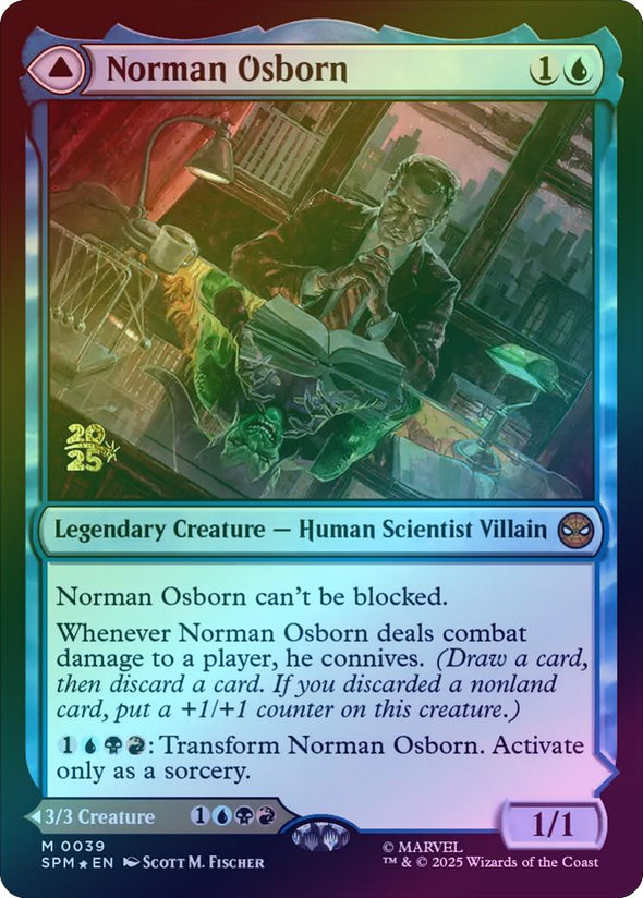 Norman Osborn // Green Goblin - Prerelease Promo (Foil) (PSPM)