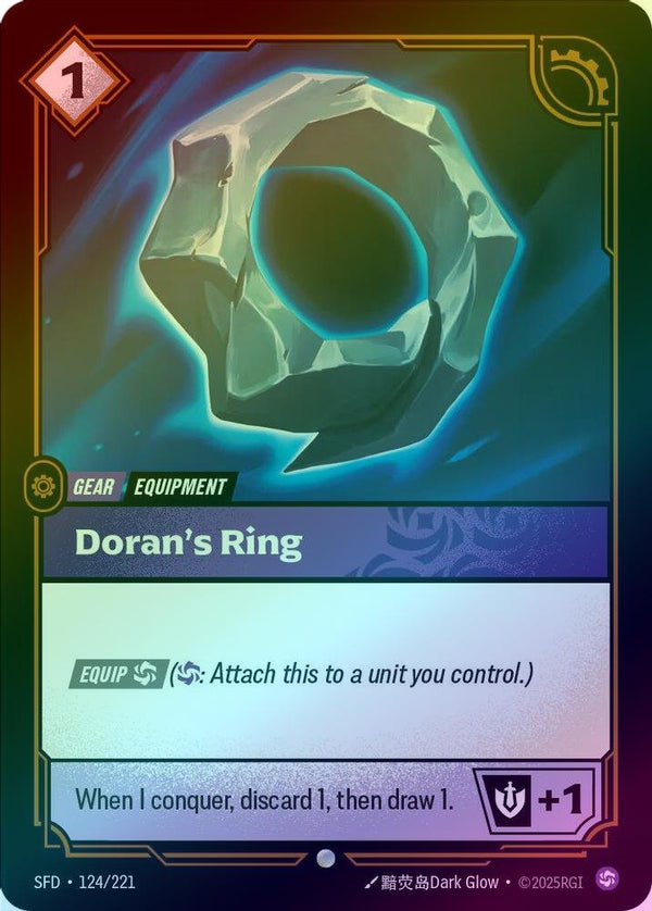 Doran's Ring - 124/221 - Common (Foil)