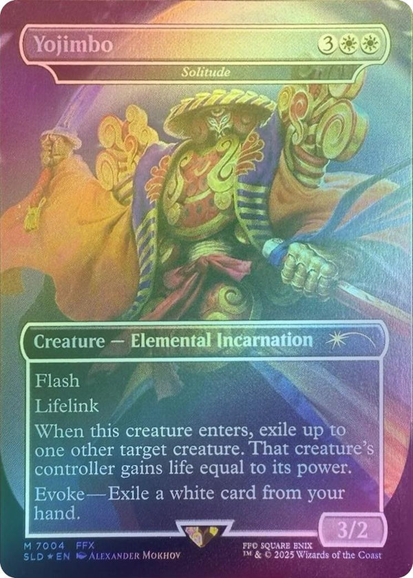 Yojimbo // Solitude - FF Bonus Card (Rainbow Foil) (SLD)