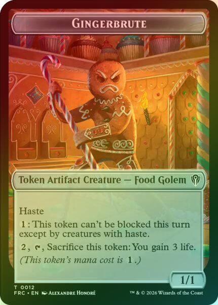 Gingerbrute // Map Token (Foil) (TFRC)