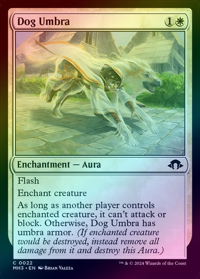 Dog Umbra (Foil) (MH3)