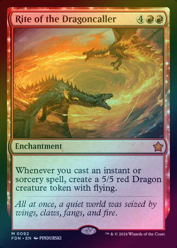 Rite of the Dragoncaller (Foil) (FDN)