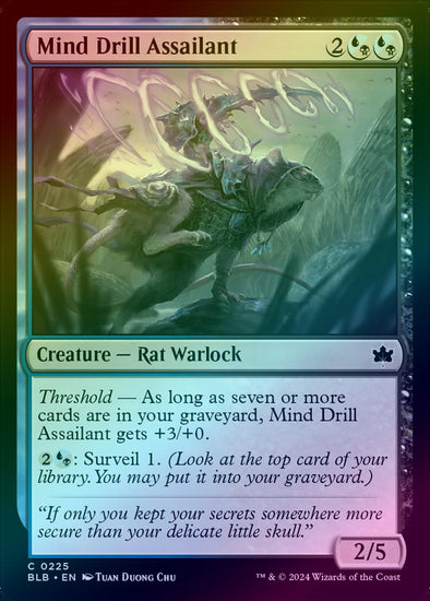 Mind Drill Assailant (Foil) (BLB)