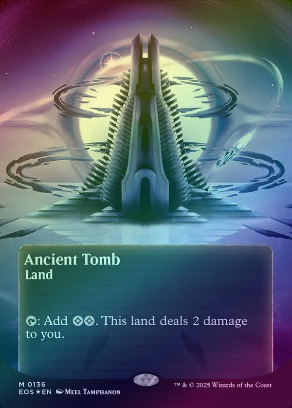 Ancient Tomb - Borderless Poster (Galaxy Foil) (EOS)