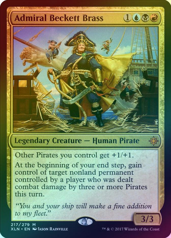 Admiral Beckett Brass (Foil) (XLN)