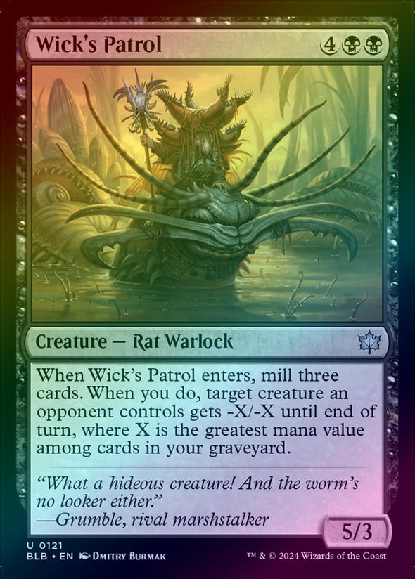 Wick's Patrol (Foil) (BLB)