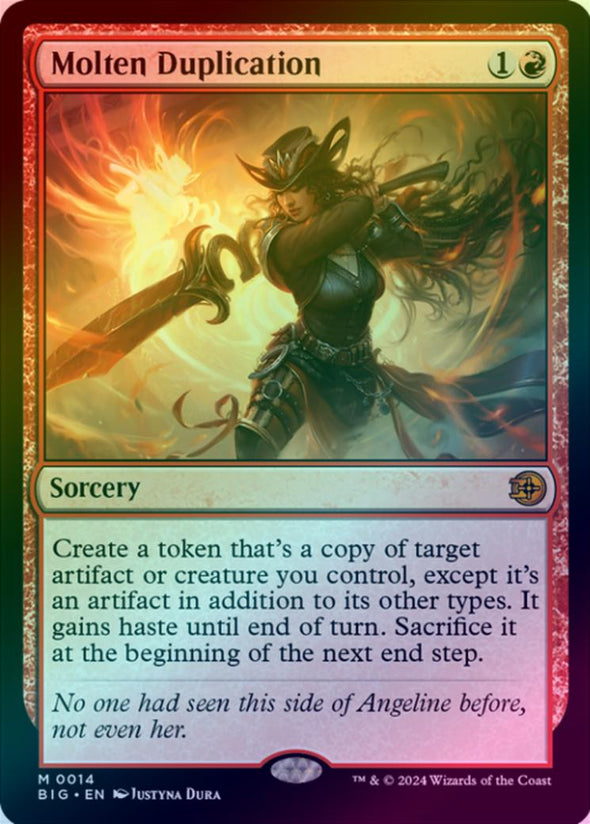 Molten Duplication (Foil) (BIG)