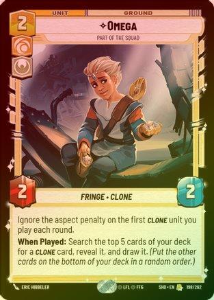 Omega - Part of the Squad - 198/262 - Rare (Foil)