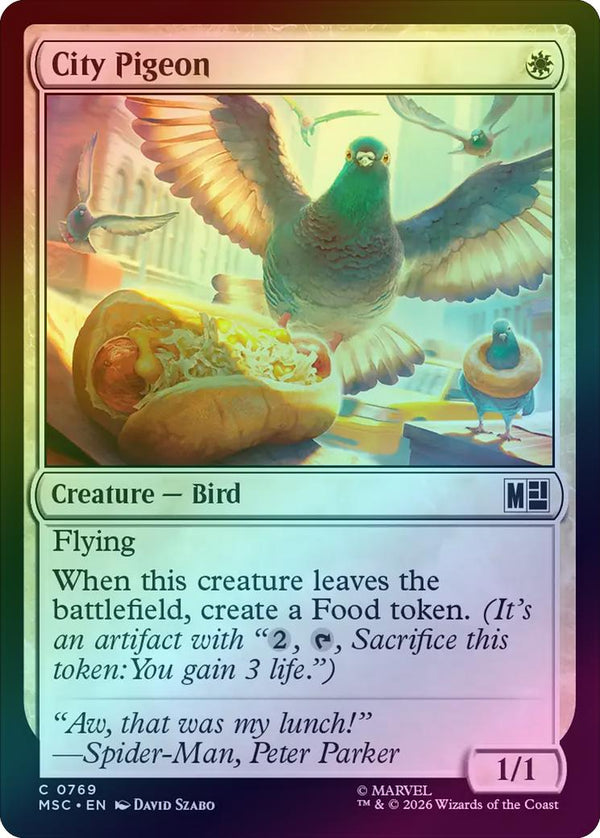 City Pigeon (Foil) (MSC)