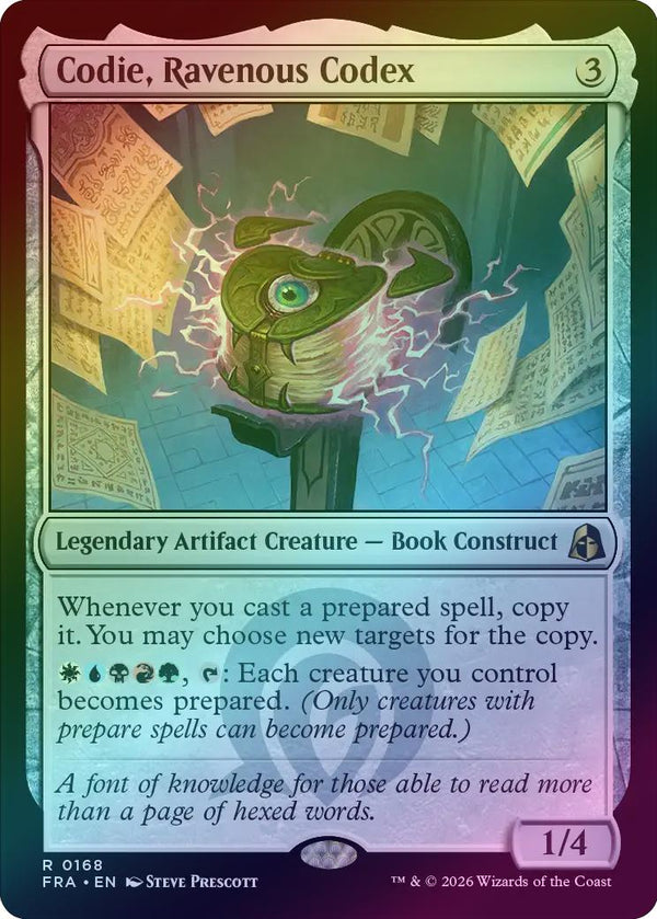 Codie, Ravenous Codex (Foil) (FRA)