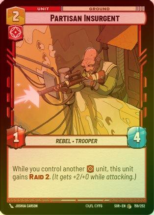 Partisan Insurgent - 159/252 - Common (Foil)