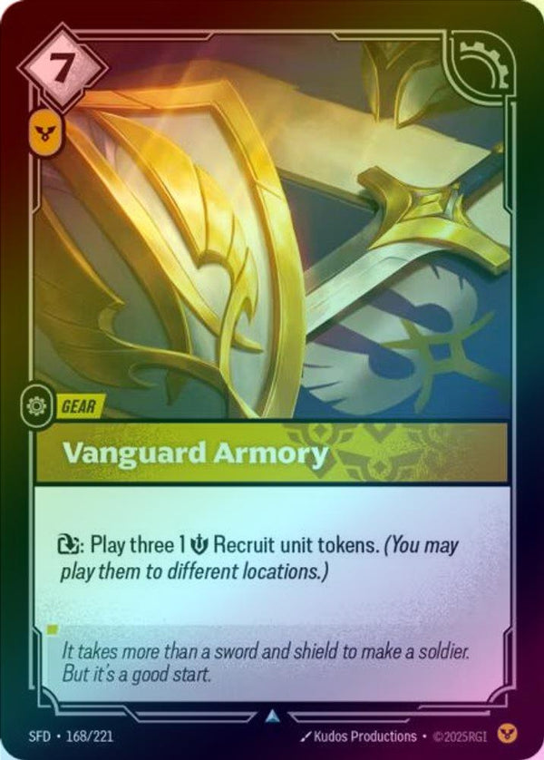 Vanguard Armory - 168/221 - Uncommon (Foil)