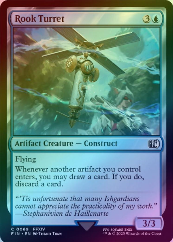 Rook Turret (Foil) (FIN)