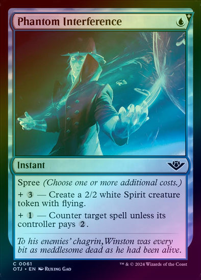 Phantom Interference (Foil) (OTJ)