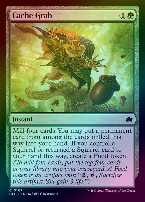 Cache Grab (Foil) (BLB)