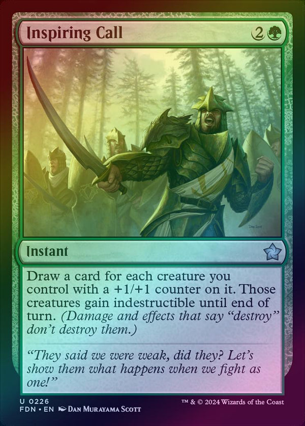 Inspiring Call (Foil) (FDN)