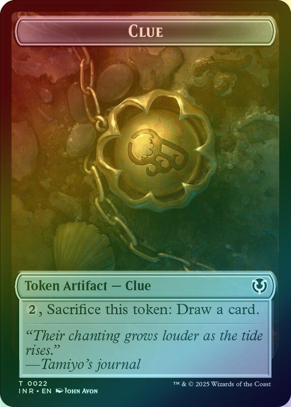 Blood // Clue Token (Foil) (TINR)