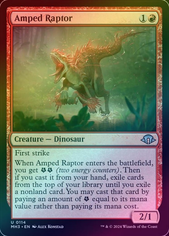 Amped Raptor (Foil) (MH3)