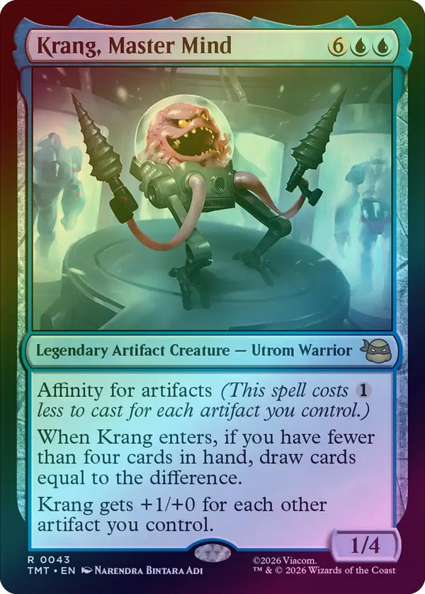 Krang, Master Mind (Foil) (TMT)