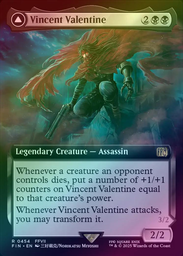 Vincent Valentine // Galian Beast - Extended Art (Foil) (FIN)