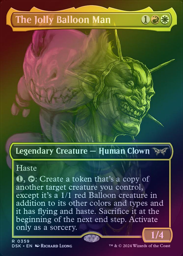 The Jolly Balloon Man - Double Exposure Showcase (Foil) (DSK)
